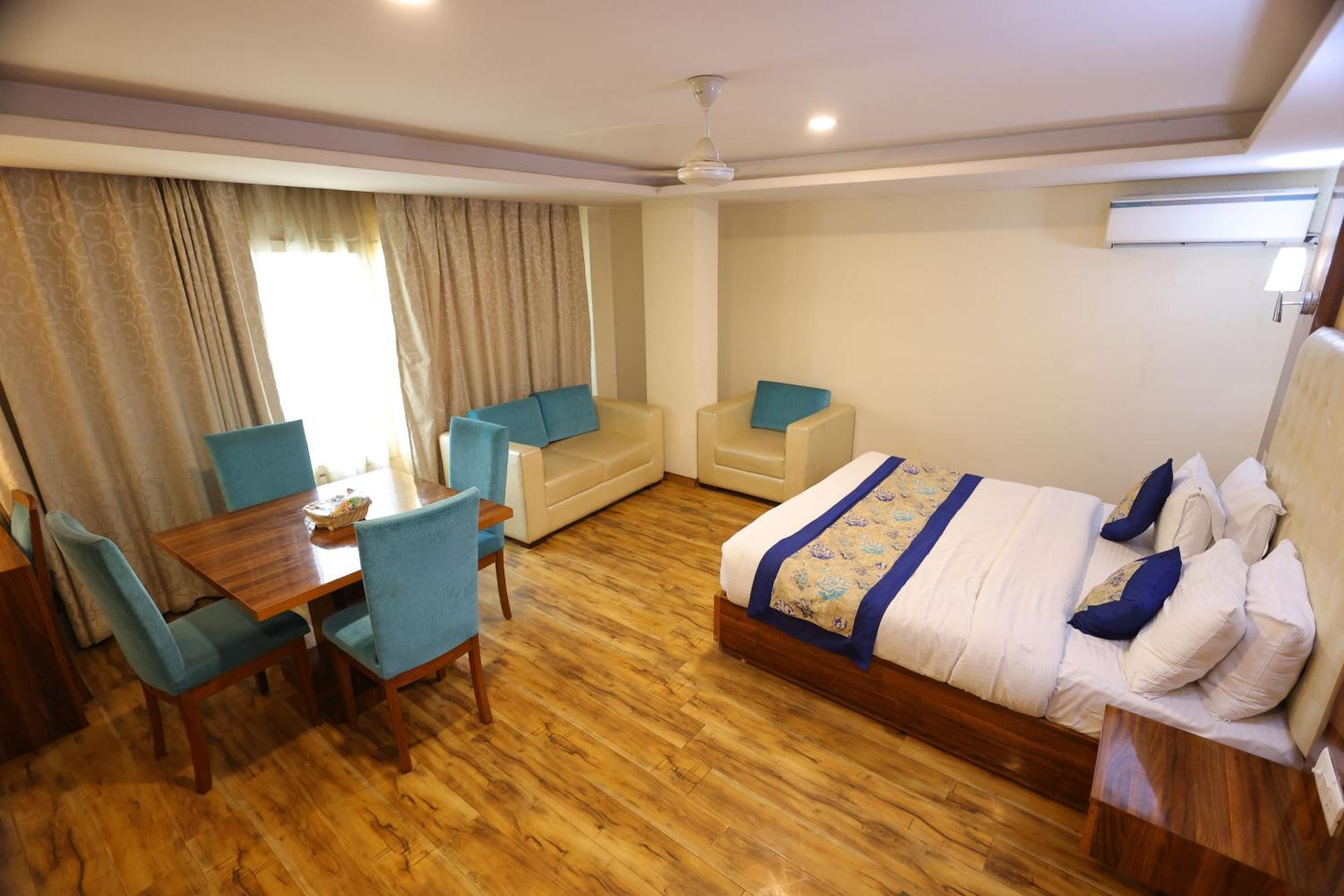 Airport Hotel Ramhan Palace Mahipalpur Neu-Delhi Exterior foto