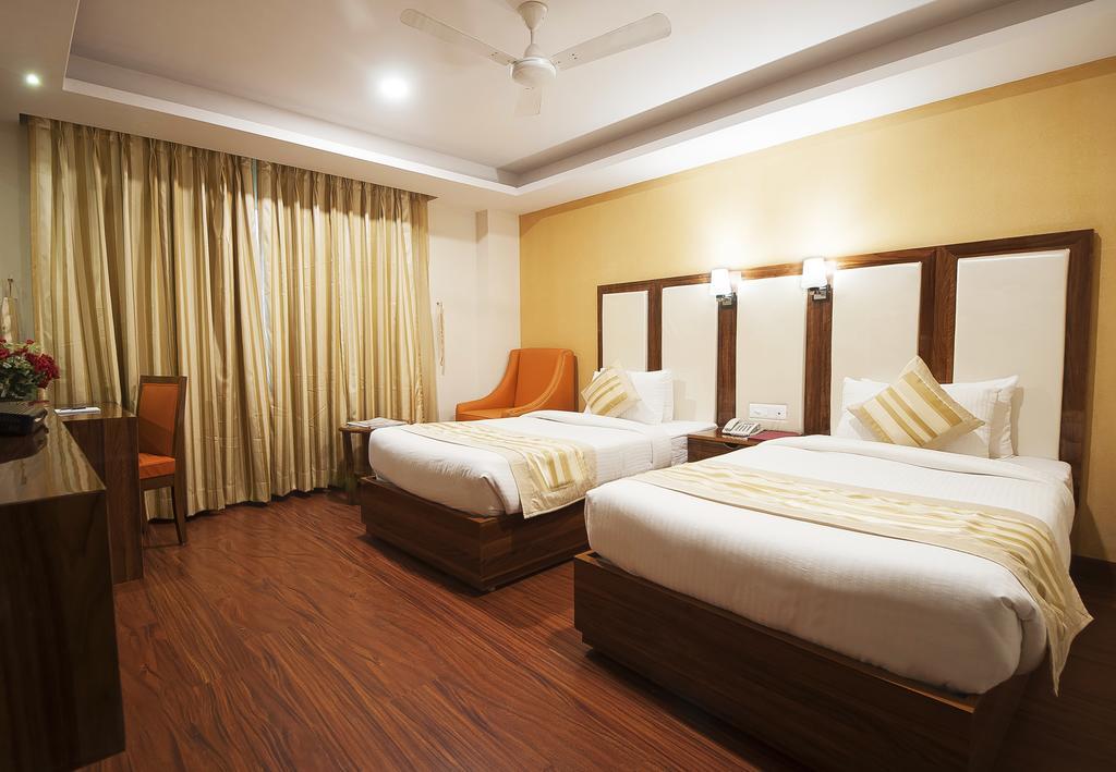Airport Hotel Ramhan Palace Mahipalpur Neu-Delhi Exterior foto